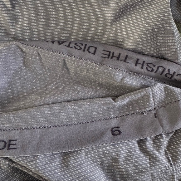 Lululemon Women’s Swiftly Speed Long Sleeve Shine Purple Quartz Sparkle Size 6 - Picture 6 of 7